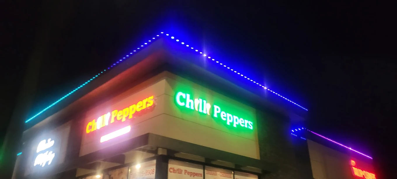 Best Chilli Chicken at Chilli Peppers Indo-Chinese restaurant in Edmonton, AB