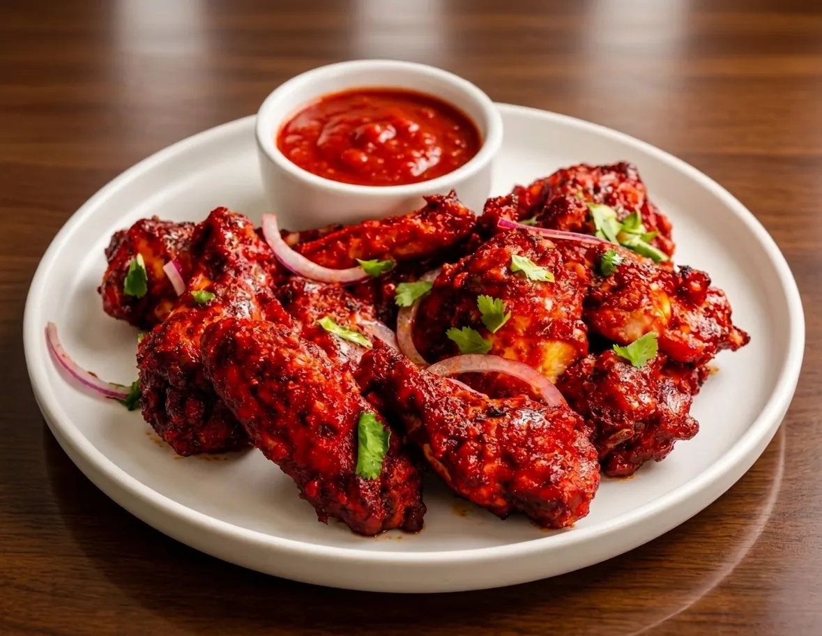 Best Indo-Chinese chicken wings at Chilli Peppers in Ellerslie, Edmonton, AB